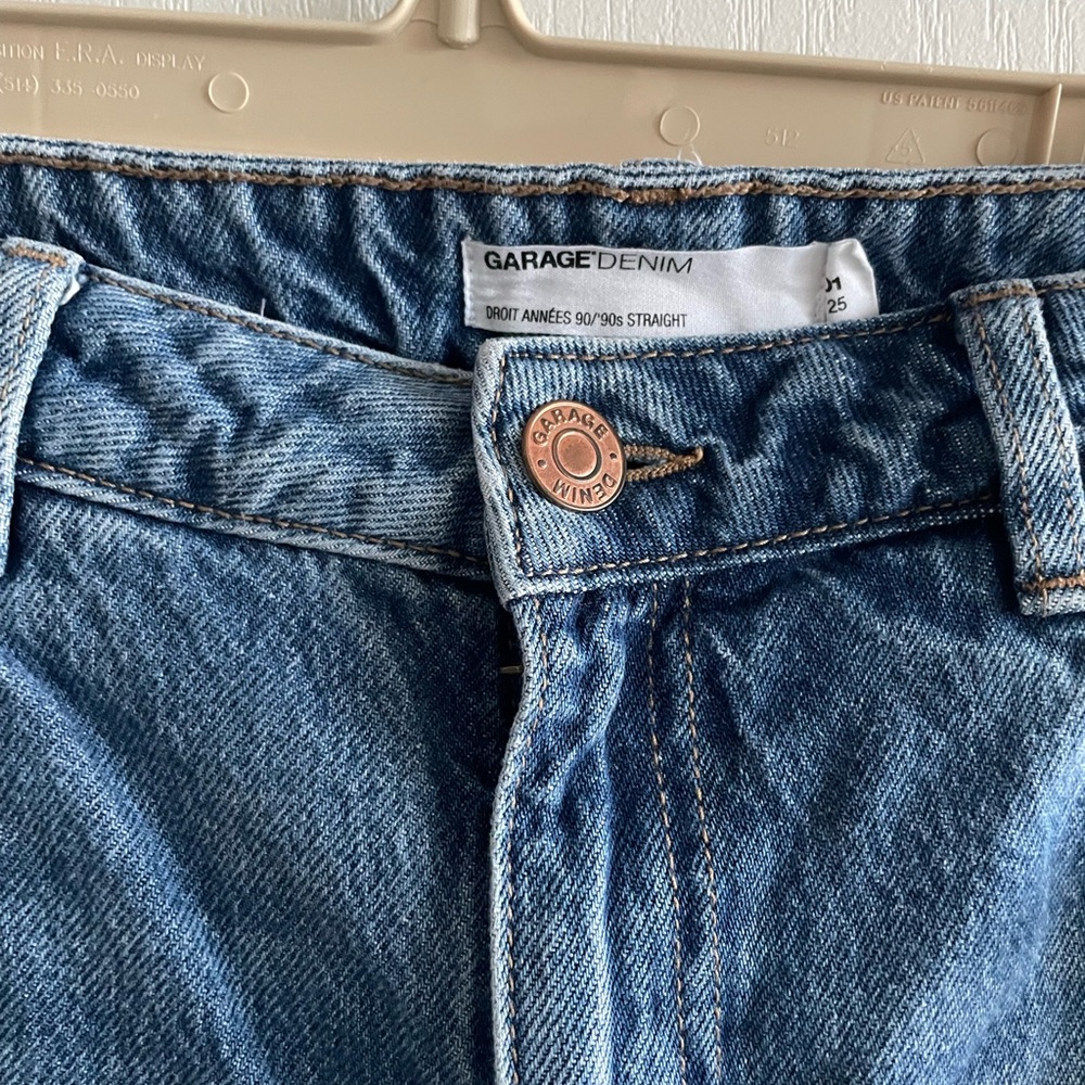 Garage droit 90s Denim Straight Fit Blue Jeans